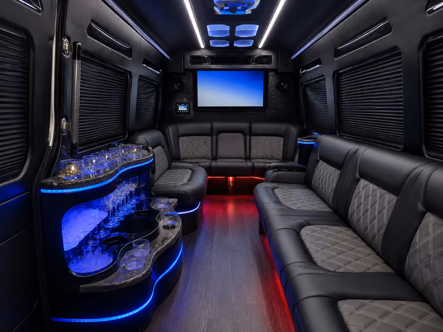 bus rental options for waco trips